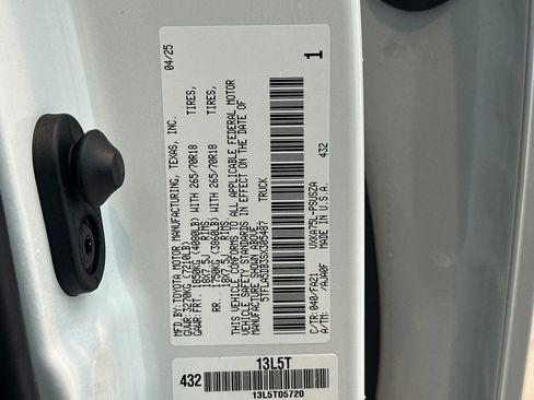 Certified 2025 Toyota Tundra SR5 w/ SX Package image 29