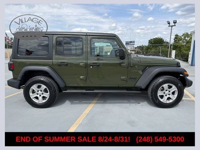 Used 2021 Jeep Wrangler Unlimited Sport