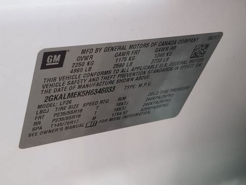 Used 2017 GMC Terrain SLE FWD image 32