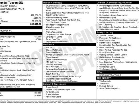 Used 2023 Hyundai Tucson SEL image 28