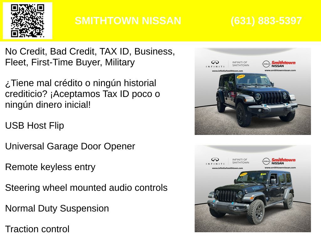 Used 2023 Jeep Wrangler Unlimited w/ Cold Weather Group AWD/4WD image 4