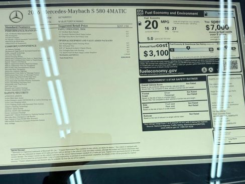 New 2026 Mercedes-Benz Maybach S 580 4MATIC image 35