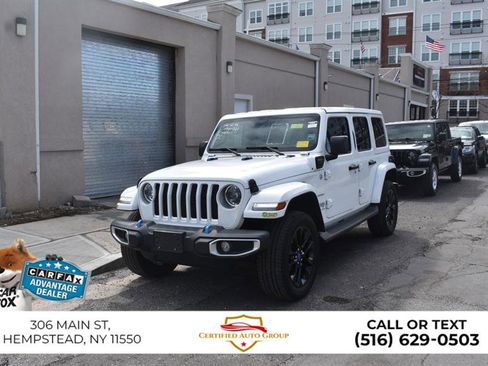 Used 2023 Jeep Wrangler Sahara 4xe image 3