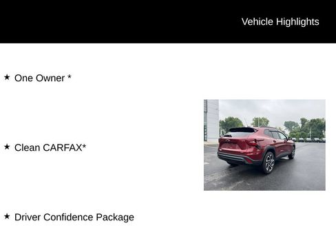Used 2025 Chevrolet Trax RS w/ Driver Confidence Package FWD image 11