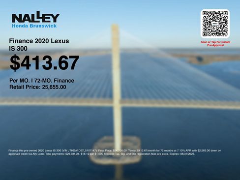 Used 2020 Lexus IS 300 w/ Navigation Package RWD image 3