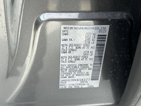 Used 2023 Nissan Frontier SV w/ SV Convenience Package image 34