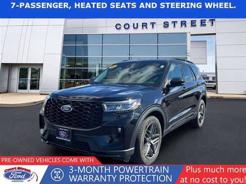 Certified 2025 Ford Explorer ST-Line w/ ST-Line Street Pack AWD/4WD image 1