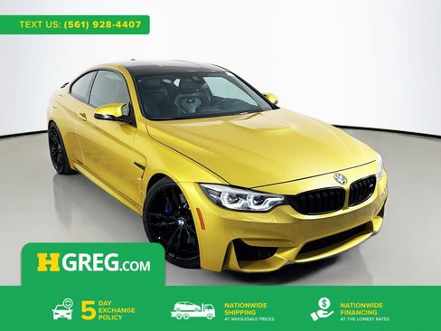 Used 2019 BMW M4 Coupe w/ Competition Package RWD image 1