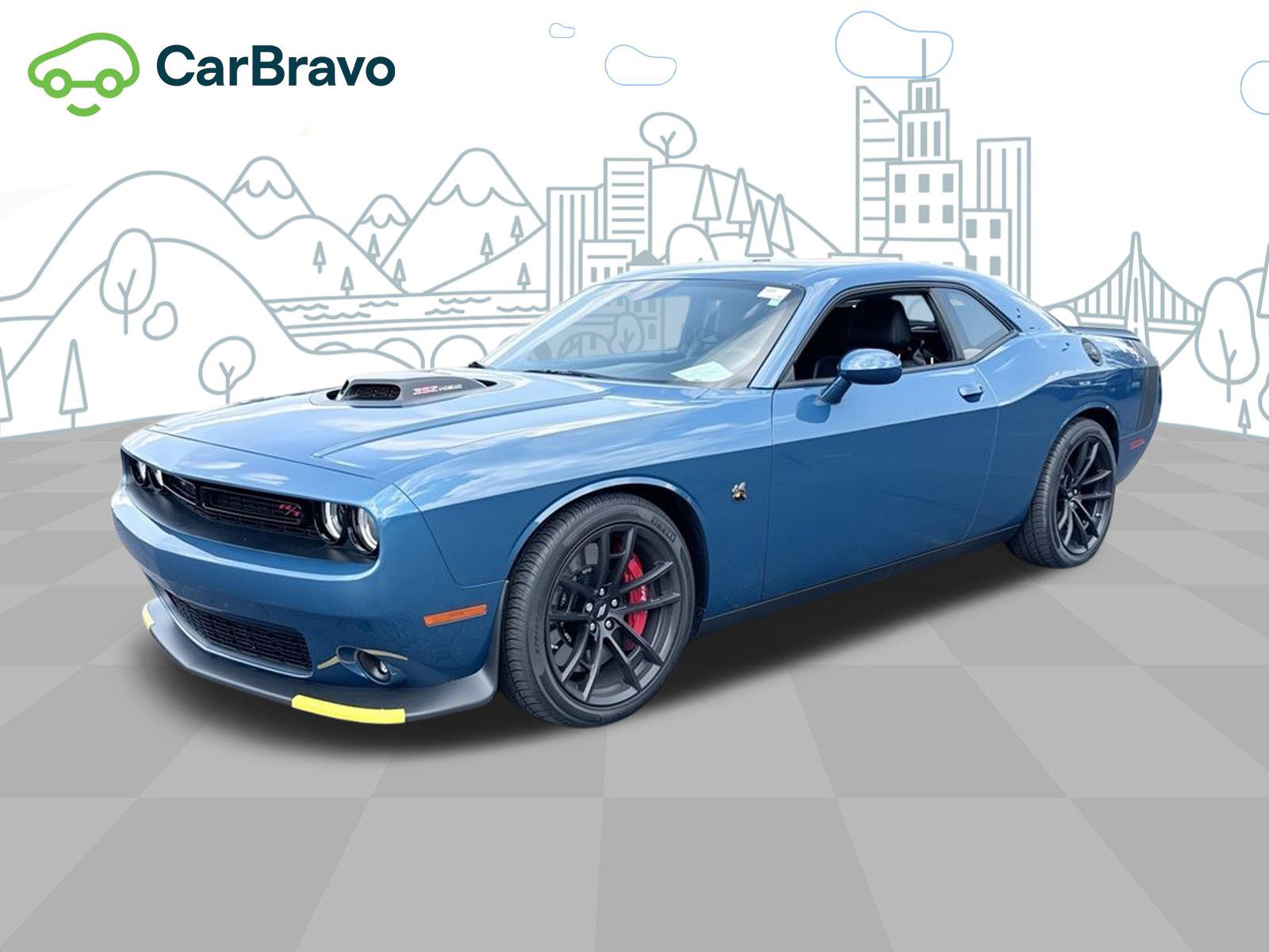 Used 2022 Dodge Challenger R/T Scat Pack w/ Shaker Package RWD image 1