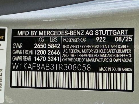 New 2026 Mercedes-Benz C 36 AMG S image 30