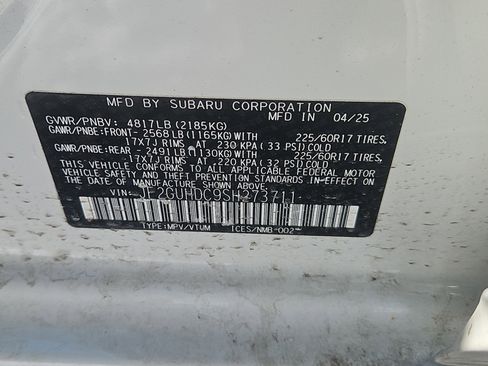 Certified 2025 Subaru Crosstrek 2.0i Premium image 7