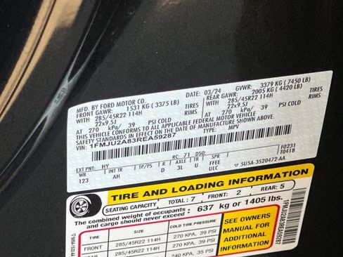 New 2024 Ford Expedition Limited image 35