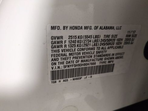 Used 2017 Honda Pilot Touring image 30