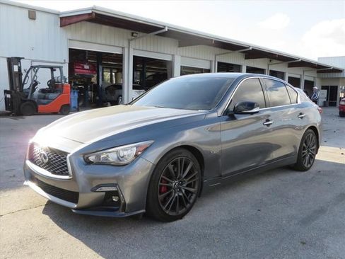 Used 2019 INFINITI Q50 Red Sport 400 w/ Cargo Package (L96) image 2