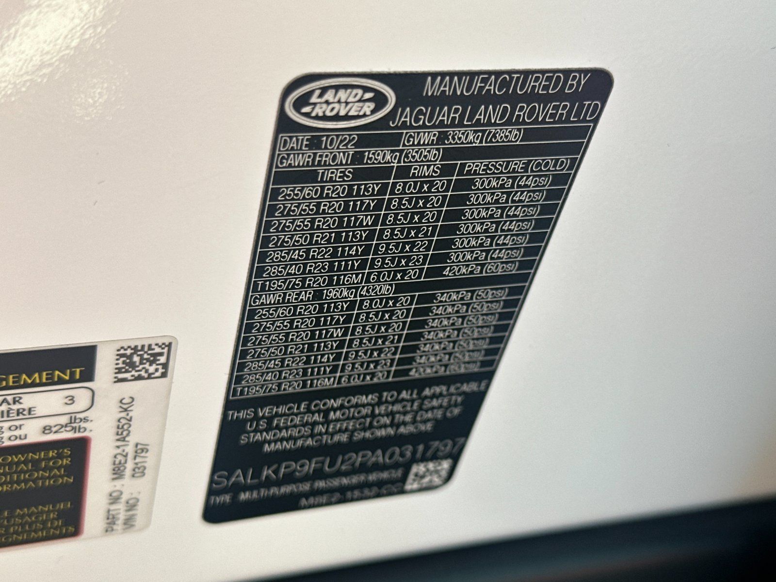 Used 2023 Land Rover Range Rover SE AWD/4WD image 27