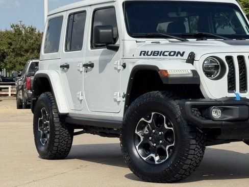 Used 2021 Jeep Wrangler Unlimited Rubicon 4xe w/ Steel Bumper Group AWD/4WD image 3