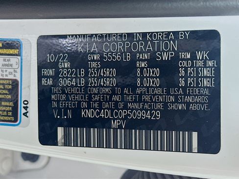 Used 2023 Kia EV6 GT-Line w/ GT-Line Suede Seat Package AWD/4WD image 12
