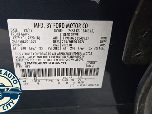 Used 2019 Ford Edge Titanium w/ Equipment Group 301A image 27