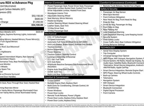 Used 2024 Acura RDX SH-AWD w/ Advance Package image 3