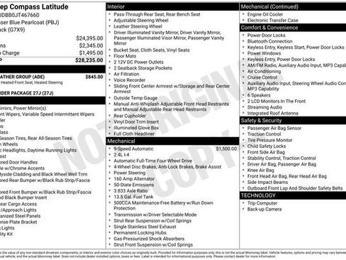 Used 2018 Jeep Compass Latitude w/ Cold Weather Group image 22