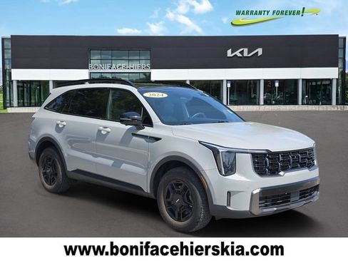 Certified 2024 Kia Sorento SX Prestige w/ Sage Leather Package AWD/4WD image 1
