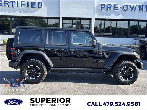 Used 2024 Jeep Wrangler Unlimited Rubicon 4xe w/ Technology Group AWD/4WD image 2