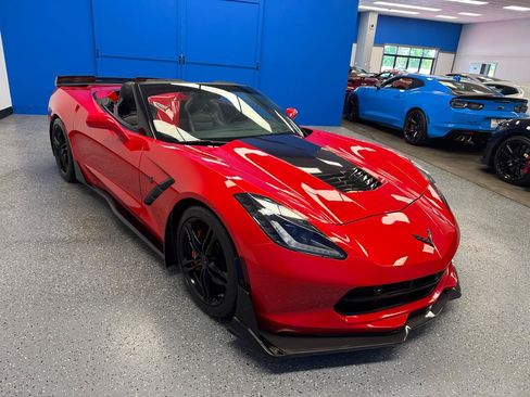 Used 2016 Chevrolet Corvette Stingray Convertible w/ 3LT Preferred Equipment Group RWD image 4