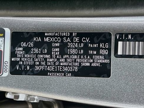 New 2026 Kia K4 FWD image 30