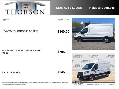 Used 2021 Ford Transit 250 148 High Roof RWD image 6