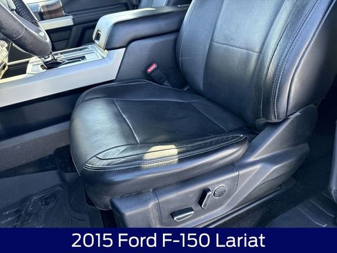 Used 2015 Ford F150 Lariat w/ Equipment Group 502A Luxury image 12