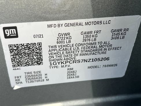 Used 2022 Cadillac XT6 Premium Luxury w/ Technology Package image 31