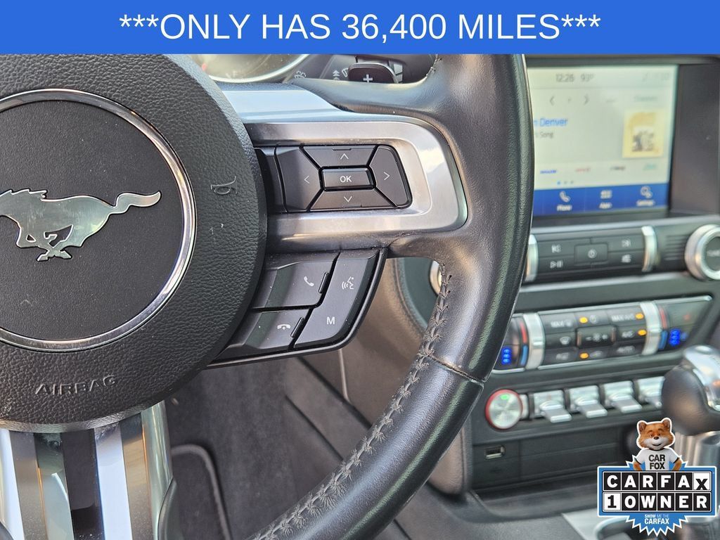 Used 2021 Ford Mustang Premium w/ Pony Package RWD image 28