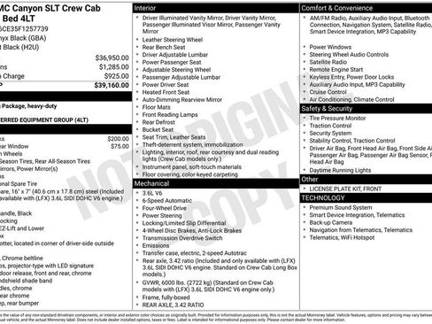 Used 2015 GMC Canyon SLT AWD/4WD image 5