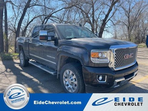 Used 2015 GMC Sierra 2500 Denali w/ Duramax Plus Package AWD/4WD image 1