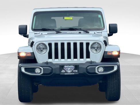 Used 2021 Jeep Wrangler Unlimited Sahara w/ Uconnect 4C Nav & Sound Group AWD/4WD image 2