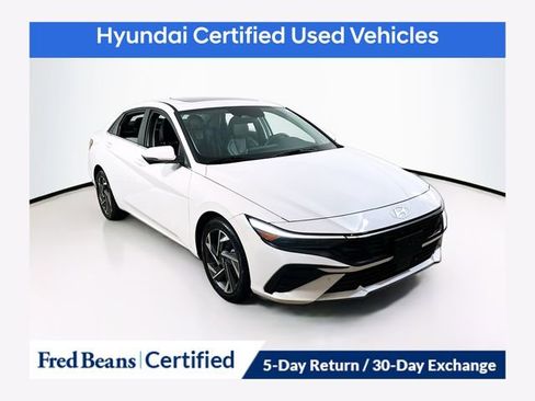 Certified 2024 Hyundai Elantra Limited FWD image 1