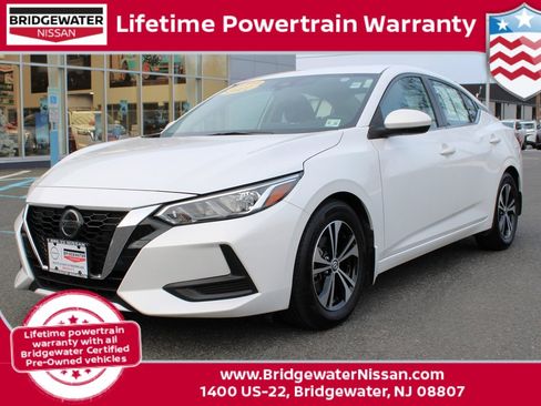 Certified 2021 Nissan Sentra SV image 1