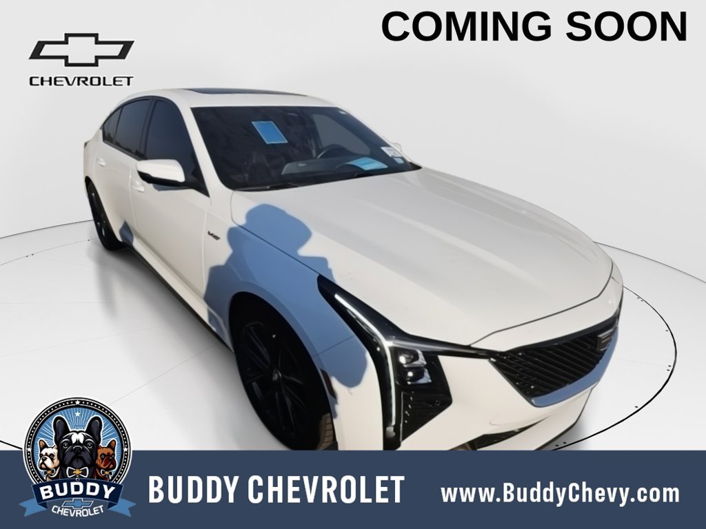 Used 2025 Cadillac CT5 V w/ Technology Package RWD image 1