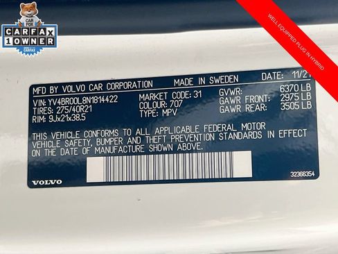 Used 2022 Volvo XC90 T8 Inscription w/ Advanced Package AWD/4WD image 34
