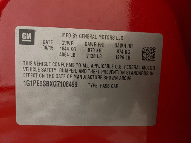 Used 2016 Chevrolet Cruze LT FWD image 54