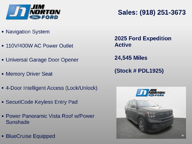 Used 2025 Ford Expedition Active AWD/4WD image 16