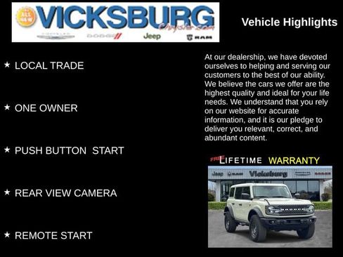 Used 2025 Ford Bronco Badlands w/ Sasquatch Package AWD/4WD image 19