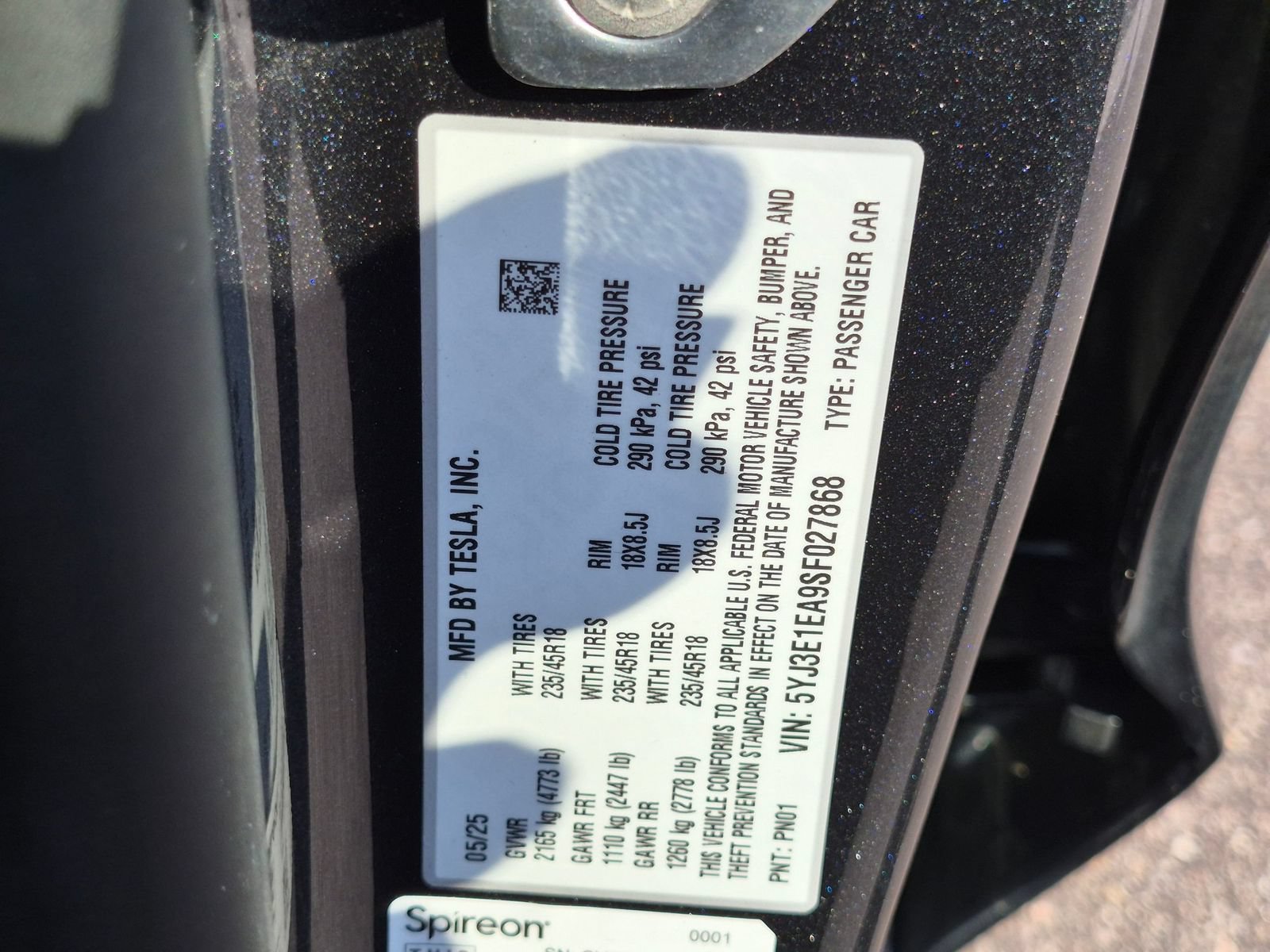 Used 2025 Tesla Model 3 Long Range RWD image 41