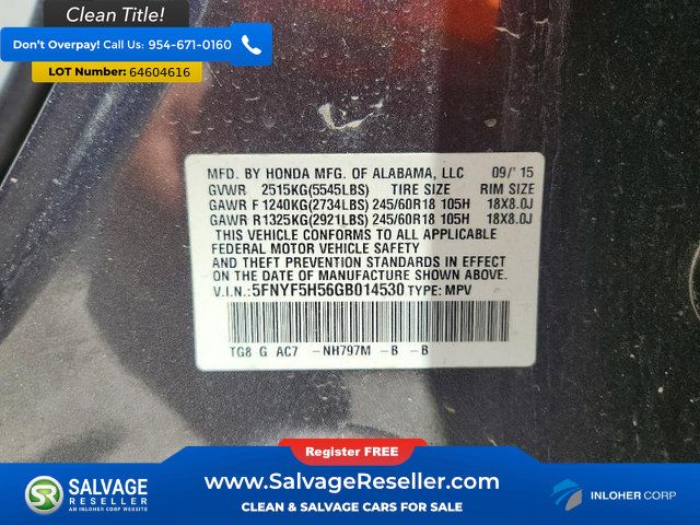 Used 2016 Honda Pilot EX-L image 17