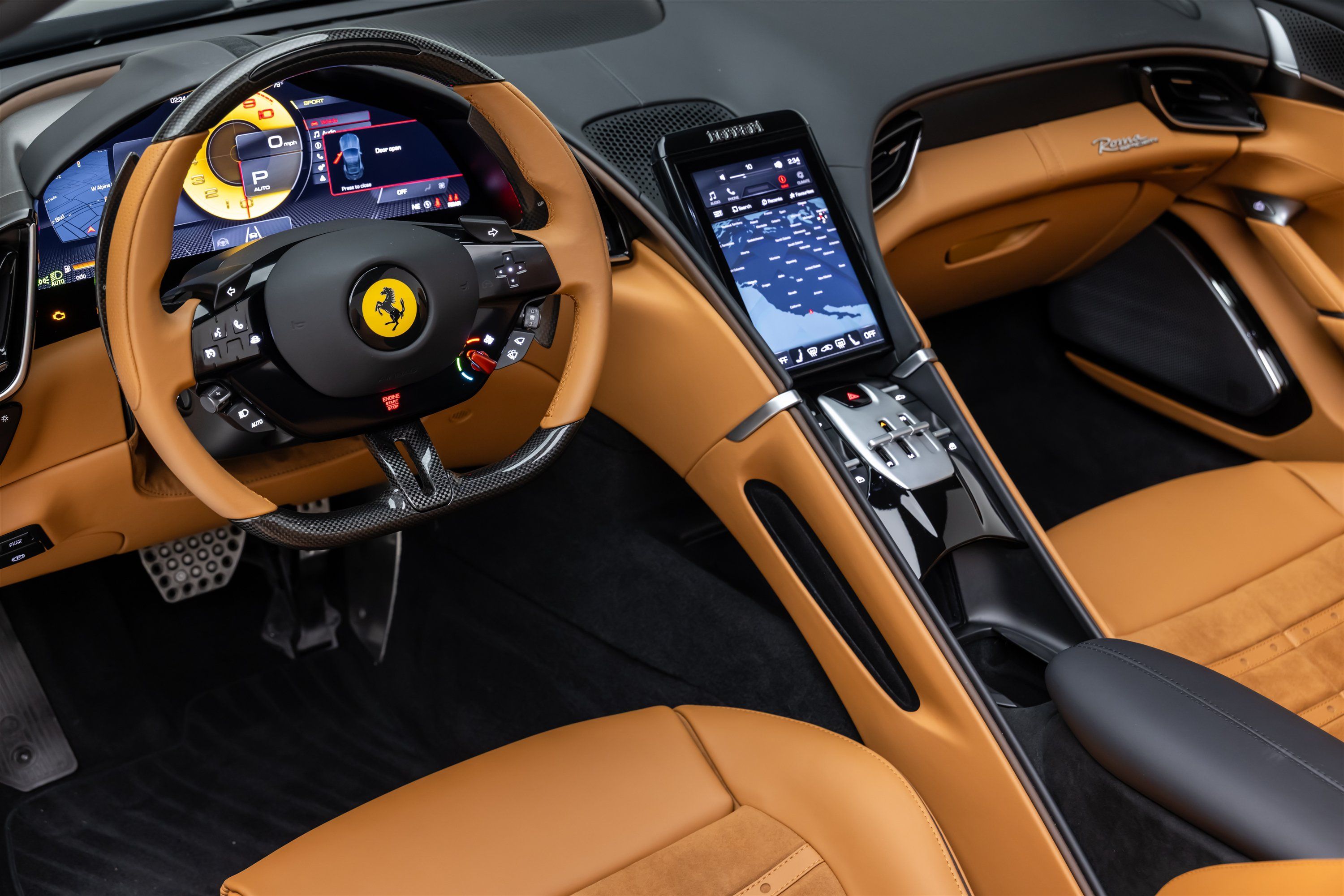 Certified 2025 Ferrari Roma Spider RWD image 40