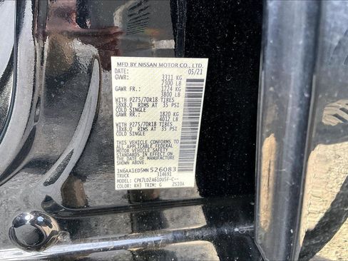 Certified 2021 Nissan Titan PRO-4X w/ Pro-4x Convenience Package image 3