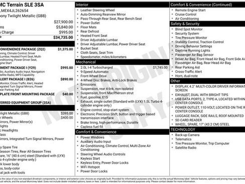 Used 2018 GMC Terrain SLE w/ Driver Convenience Package FWD image 18