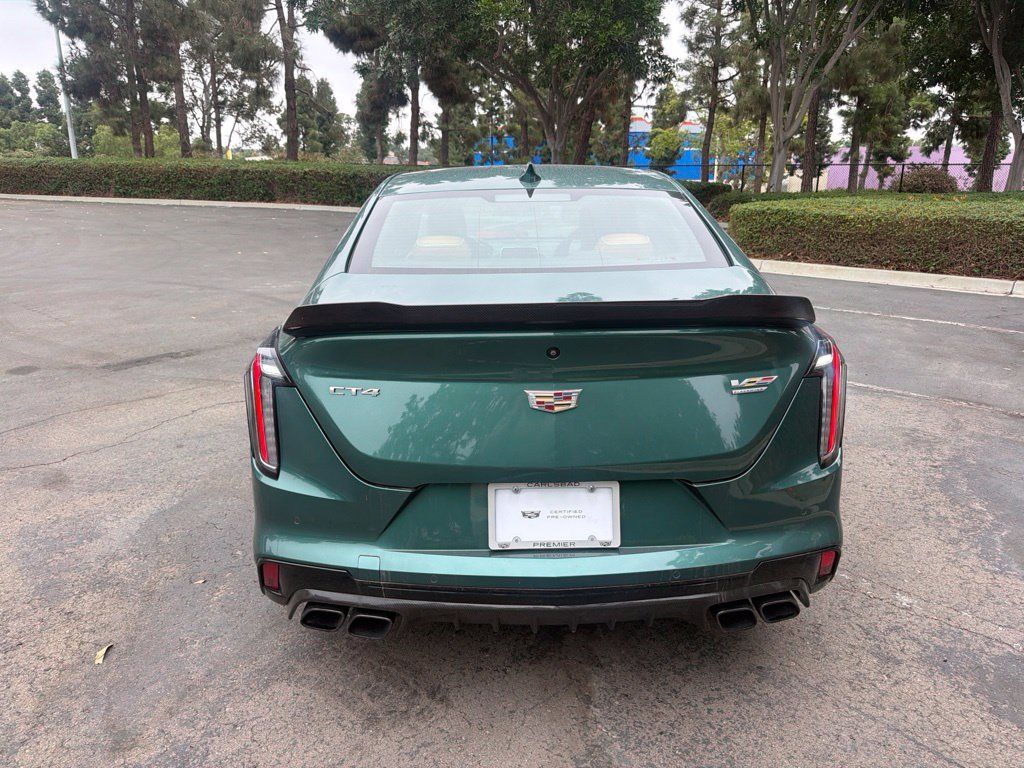 Certified 2025 Cadillac CT4 V Blackwing w/ Carbon Fiber 1 Package RWD image 5