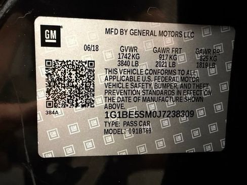 Used 2018 Chevrolet Cruze LT w/ Convenience Package FWD image 25