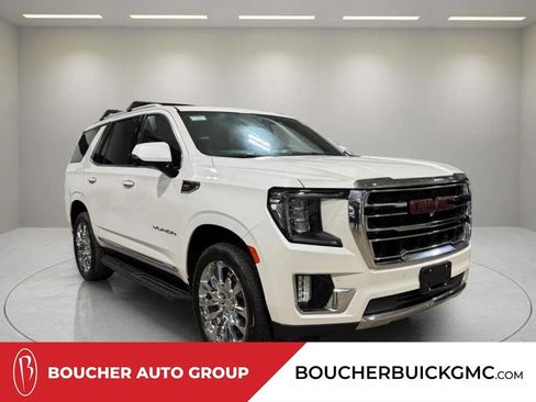 Certified 2022 GMC Yukon SLT w/ SLT Premium Package AWD/4WD image 1